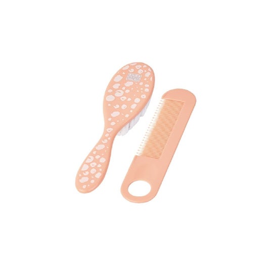 Saro Cepillo y Peine Saro Rosa 1ud