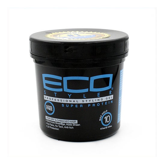 Eco Styler Super Protein gel Fijador Sin Alcohol Fuerte 946 ml
