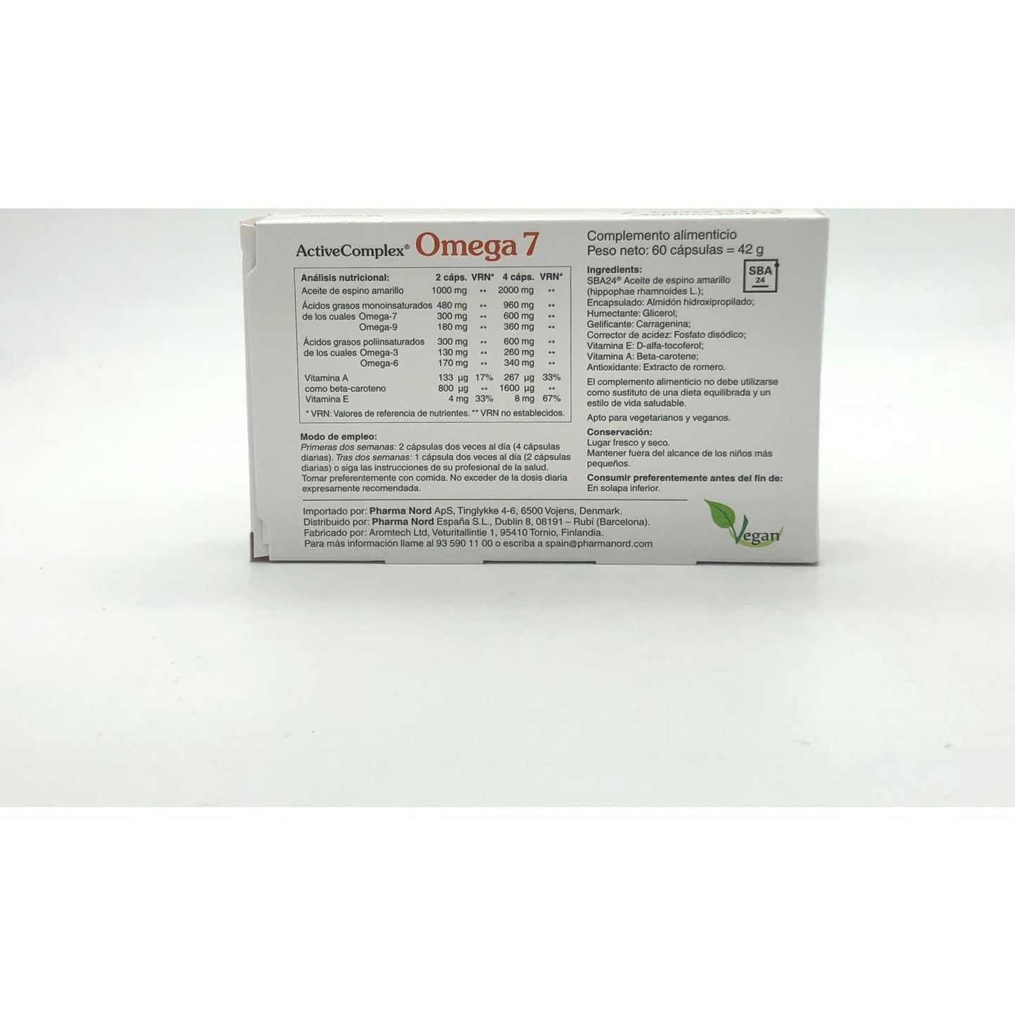 Pharma Nord Active Complex Omega 7 60caps