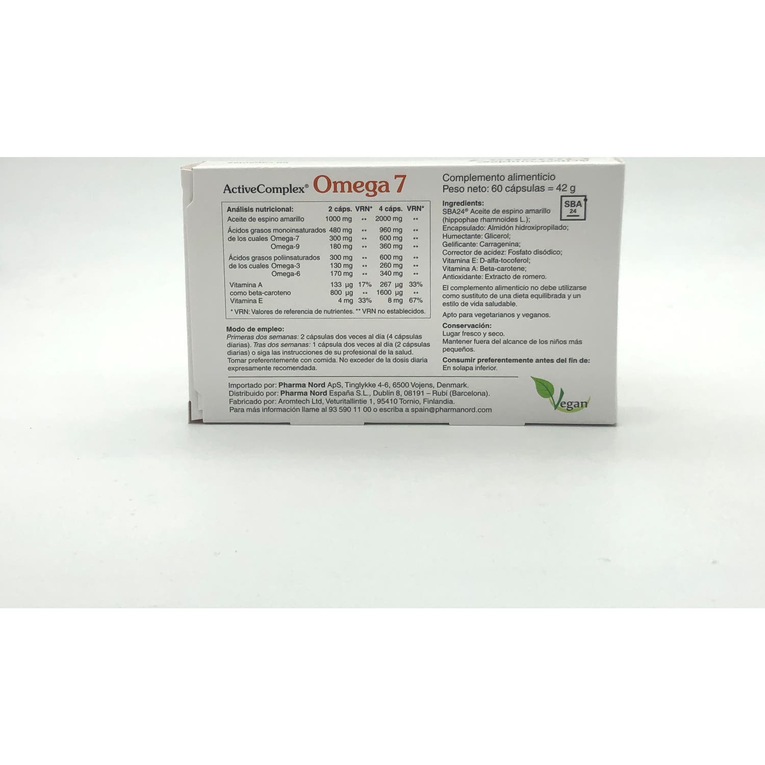 Pharma Nord Active Complex Omega 7 60caps