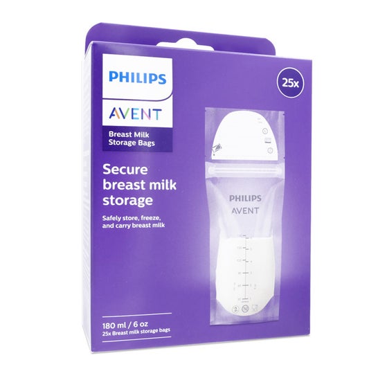 Avent bolsas de leche materna 25uds