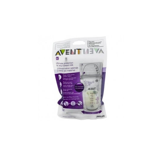 Avent Bolsas de Leche Materna 25 uds