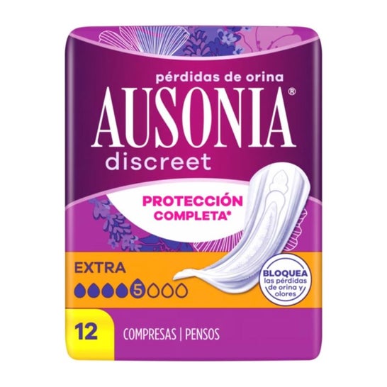 Ausonia Discreet Extra Absorb Incontin Orina Muy Ligera 12 uds