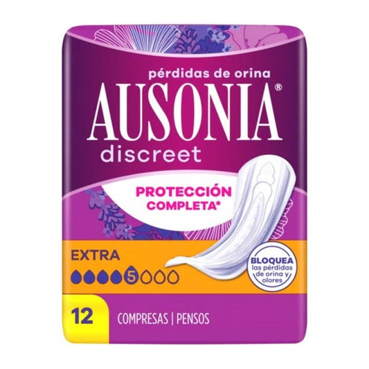 Ausonia Discreet Extra Absorb Incontin Orina Muy Ligera 12 uds