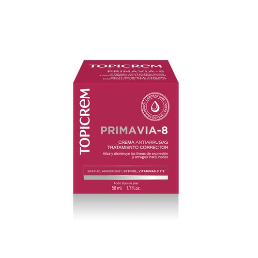 Topicrem Primavia-8 Crema Antiarrugas 50 ml