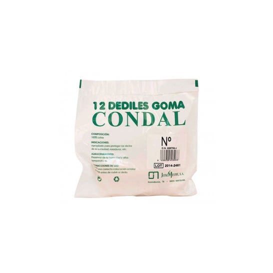 Mestre dediles goma N-5 12uds