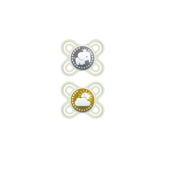 Mam Chupete Perfect Satart 0 2 Meses Pack De 2 Und.0 2 Meses