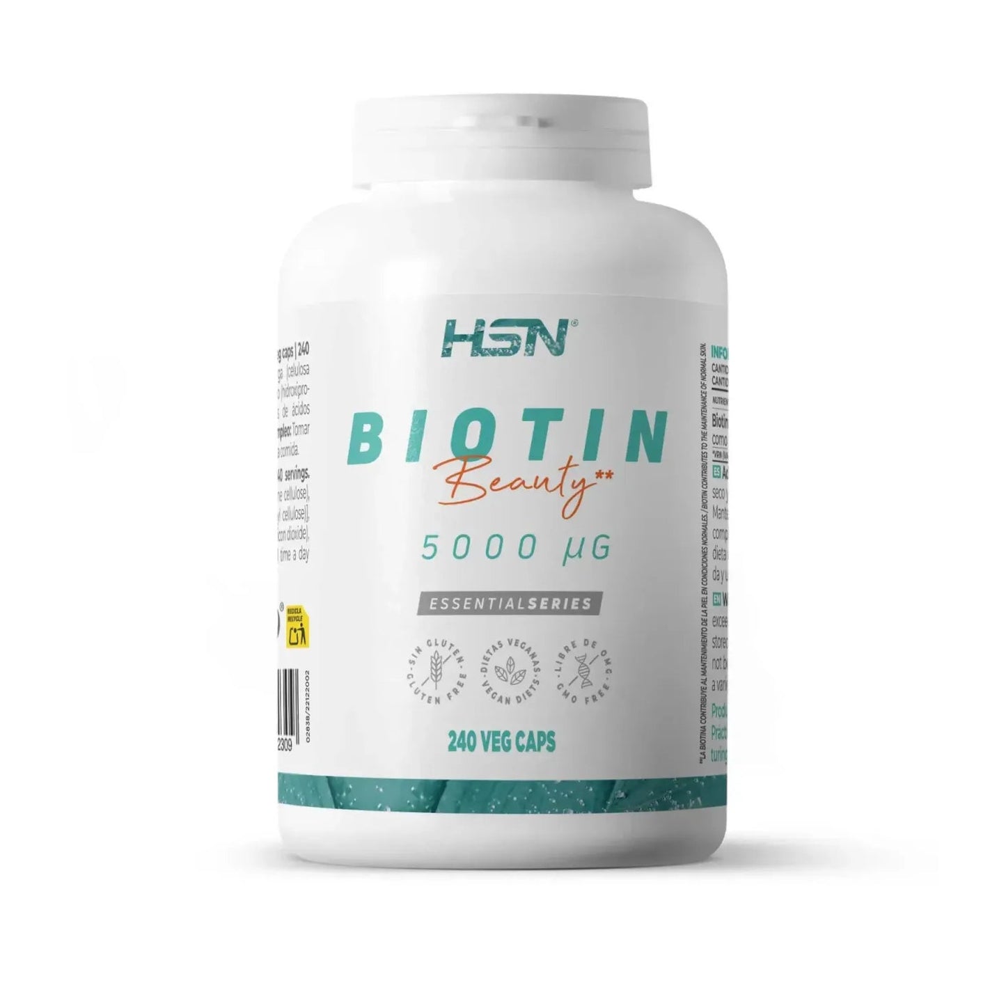 HSN Biotina 5000mcg 240vcaps