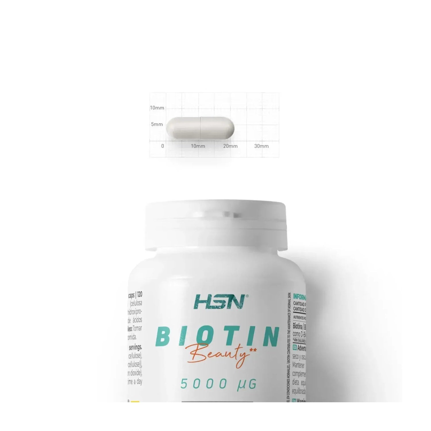 HSN Biotina 5000mcg 240vcaps