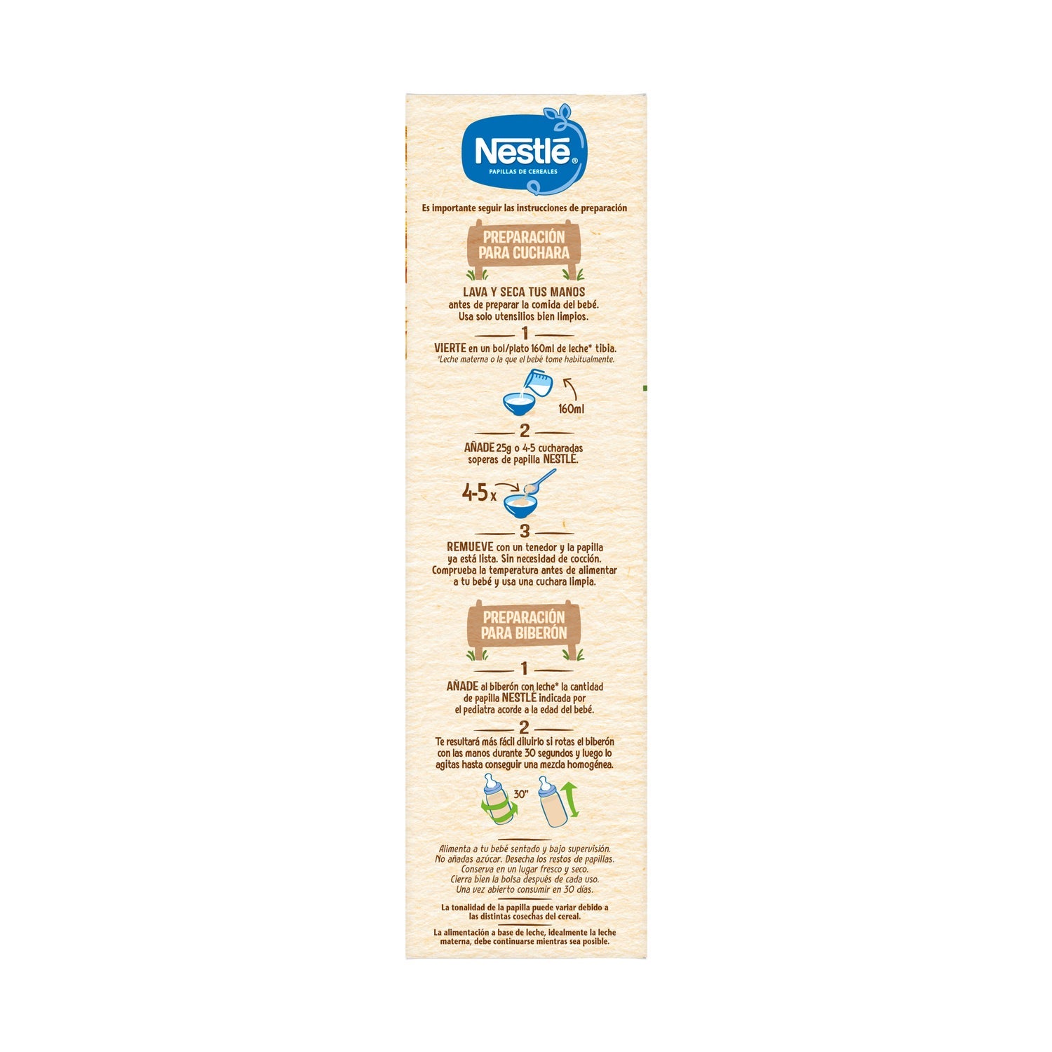 Nestlé papilla 8 cereales y galleta maría 475g