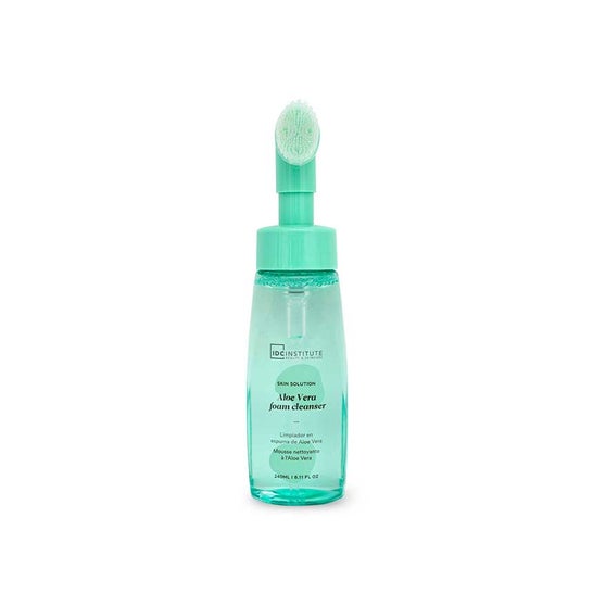 Idc Institute Aloe Vera Foam Cleanser con Cepillo 240ml