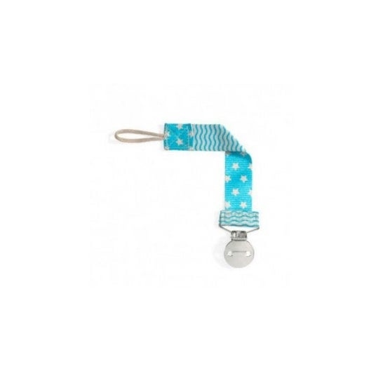 Chicco Clip Chupetes Fashion Azul