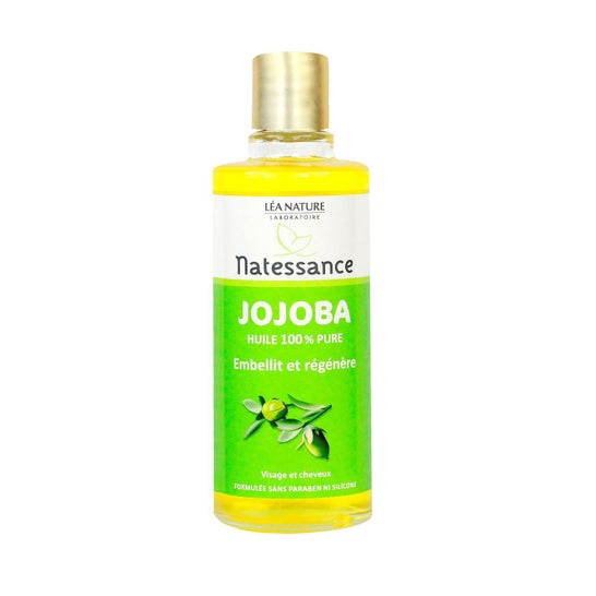 Natessance Aceite de Jojoba Rostro y Cabello 100 ml