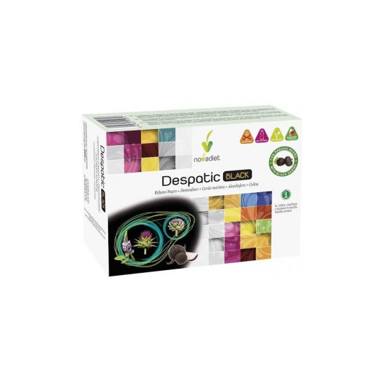 Novadiet Despatic Black 20 ampollas