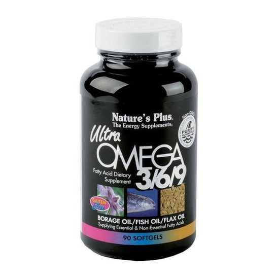 NaturesPlus Ultra Omega 3/6/9 90perlas