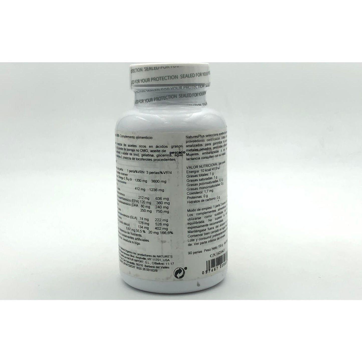 NaturesPlus Ultra Omega 3/6/9 90perlas