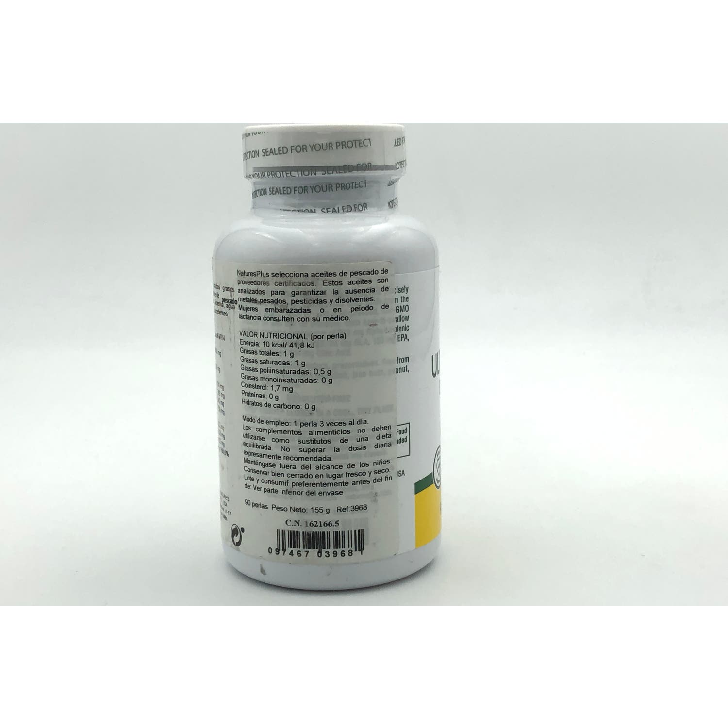 NaturesPlus Ultra Omega 3/6/9 90perlas
