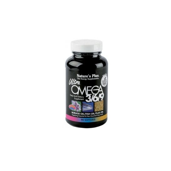 NaturesPlus Ultra Omega 3/6/9 90perlas