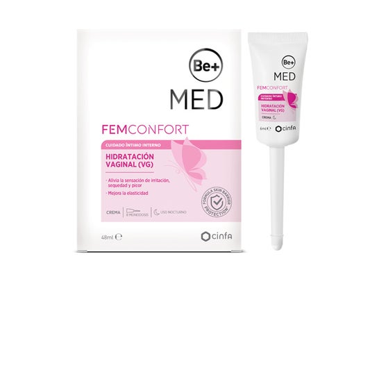 Be+ Med Femconfort Hidratación Vaginal 8x6ml