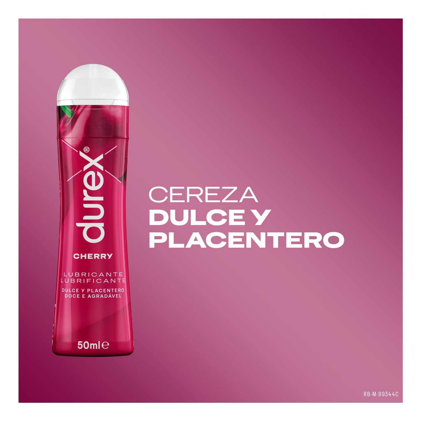 Durex Lubricante Sabor Cherry 50ml