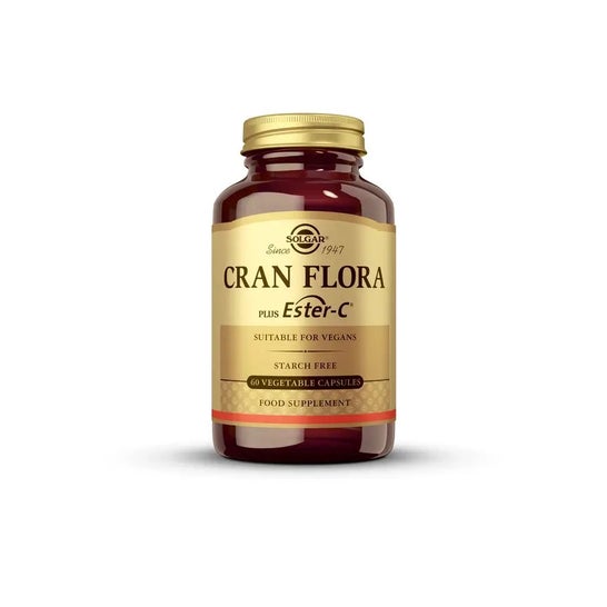 Solgar Cran Flora con Ester-C 60vcaps