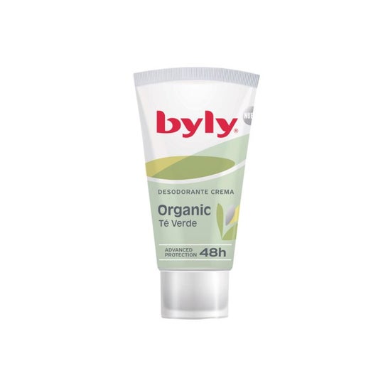 Byly Desodorante Crema Organic Té Verde 48 H 50 ml