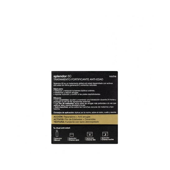 Bella Aurora Splendor +60 Crema Noche Tratamiento Fortificante Anti-Edad 50ml