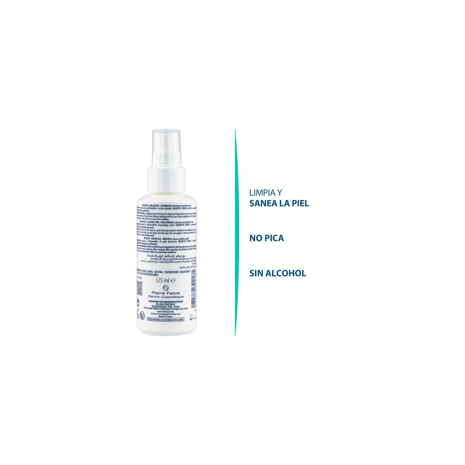 Ducray Diaseptyl 0,2% Spray 125ml