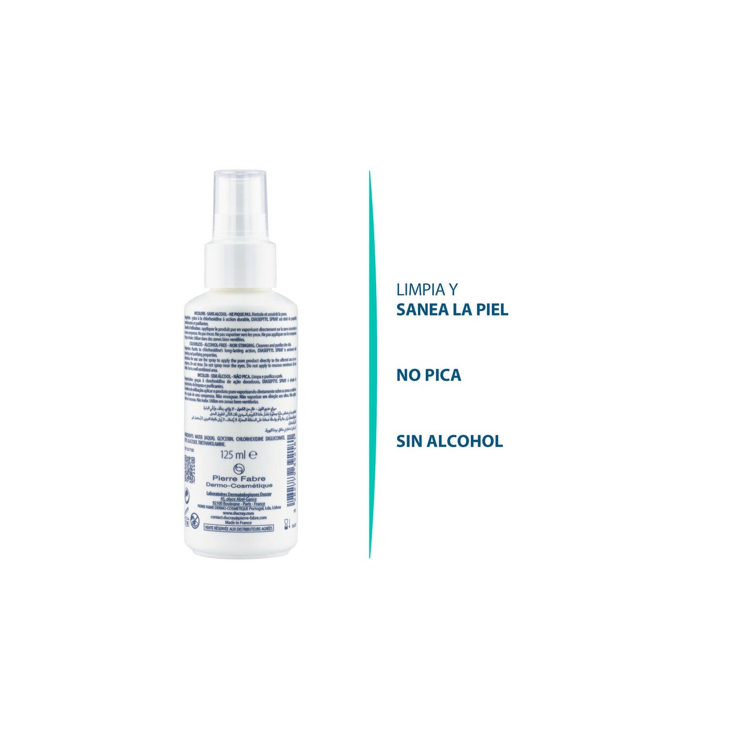 Ducray Diaseptyl 0,2% Spray 125ml