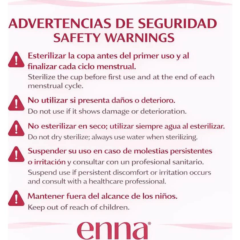 Enna Cycle one Copa Menstrual 1 und