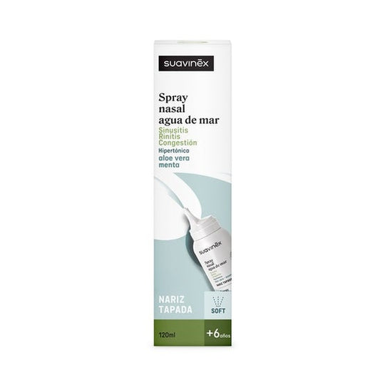 Suavinex Spray Nasal Agua Mar Nariz Tapada +6 Años 30 ml