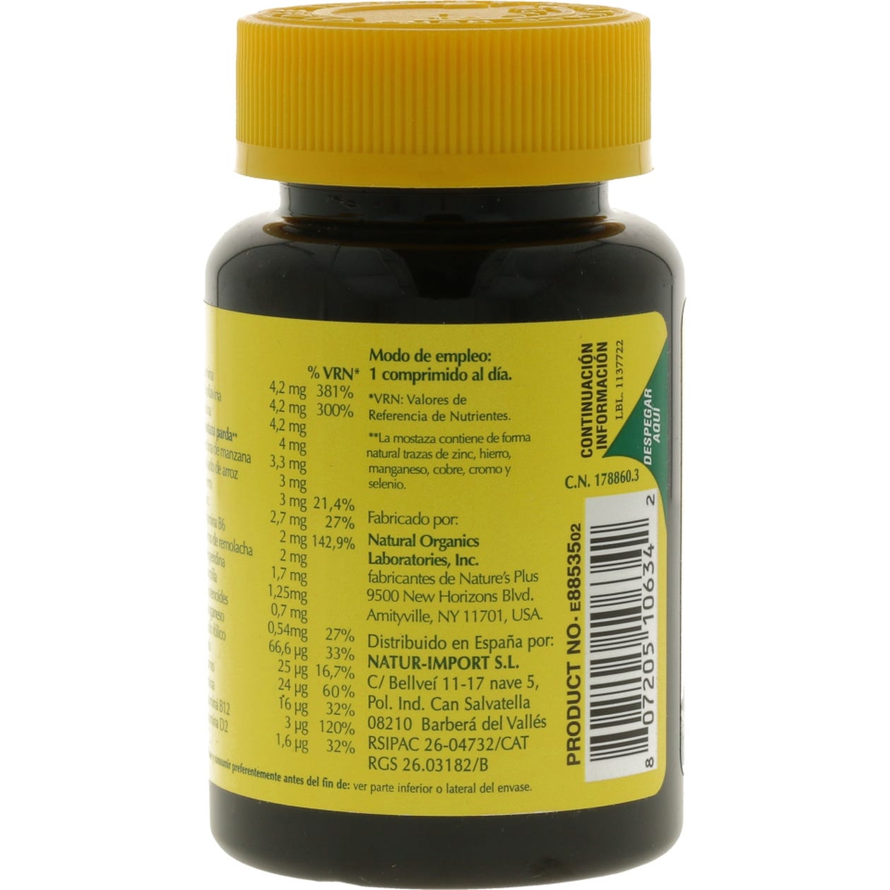NaturesPlus Source Of Life 60comp