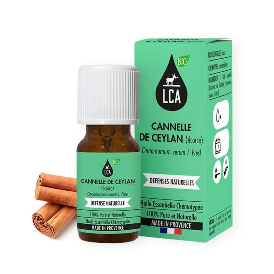 LCA Huile Essentielle de Cannelle de Ceylan Bio 5 ml