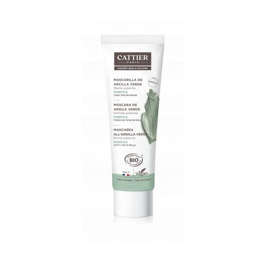 Cattier Mascarilla Arcilla Verde Piel Grasa 100ml