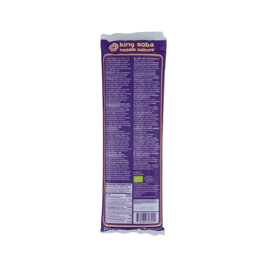 King Soba Noodles 100% Trigo Sarraceno 250g