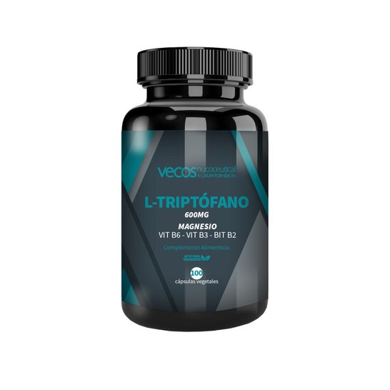 Vecos Nucoceutical L-Triptófano 600mg Magnesio 100caps