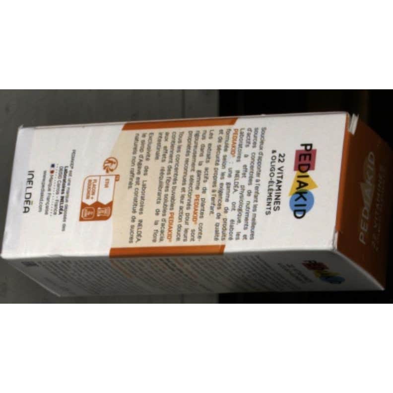 Pediakid jarabe 22 vitaminas y oligoelementos 125ml