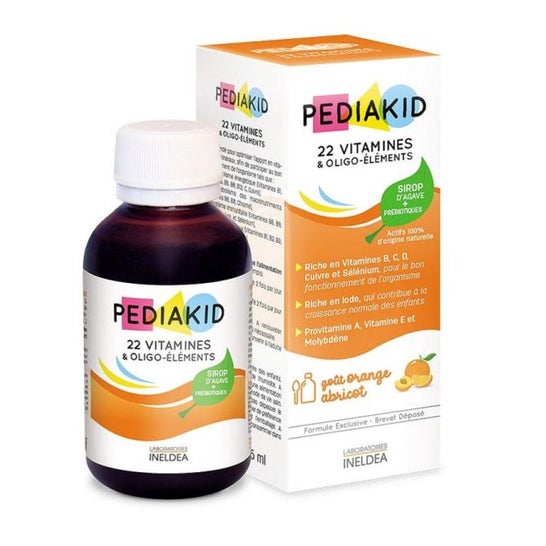 Pediakid jarabe 22 vitaminas y oligoelementos 125ml