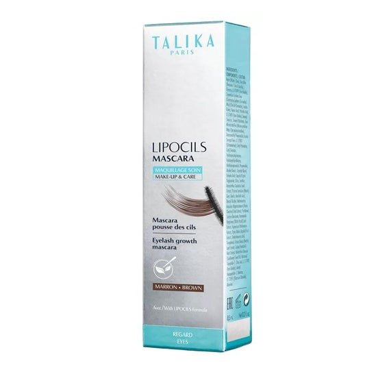 Talika Lipocils Eyelash Growth Máscara Brown 8,5ml