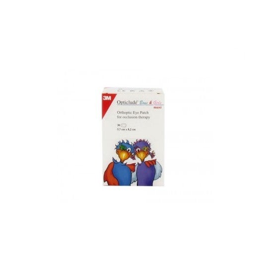Opticlude parches oculares impresos grande 30uds
