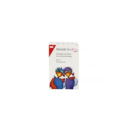 Opticlude parches oculares impresos grande 30uds
