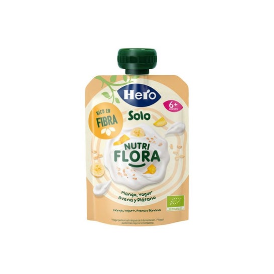 Hero Plátano Arándanos y Yogur 100 g
