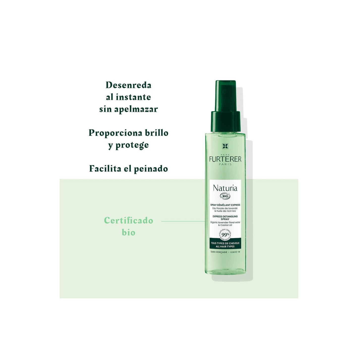 René Furterer Naturia Spray Desenredante Exprés 200ml