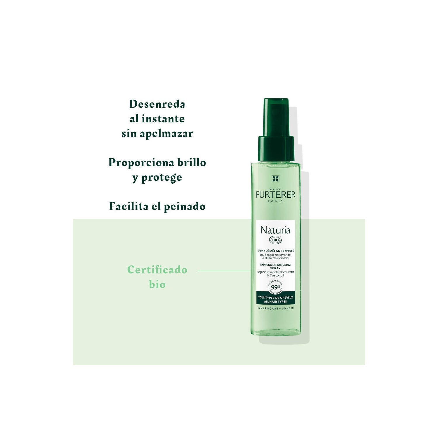 René Furterer Naturia Spray Desenredante Exprés 200ml
