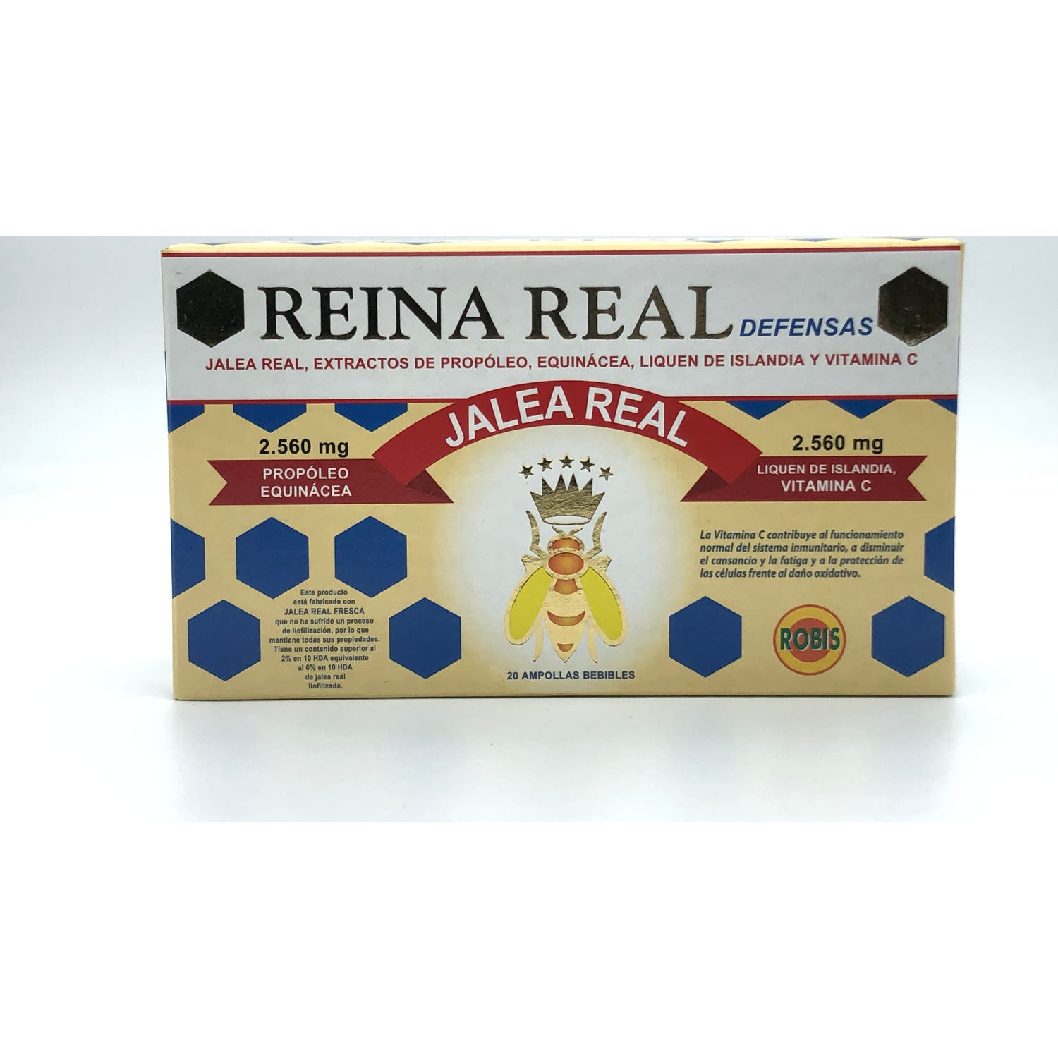 Robis Reina Real Defensas 20 Viales