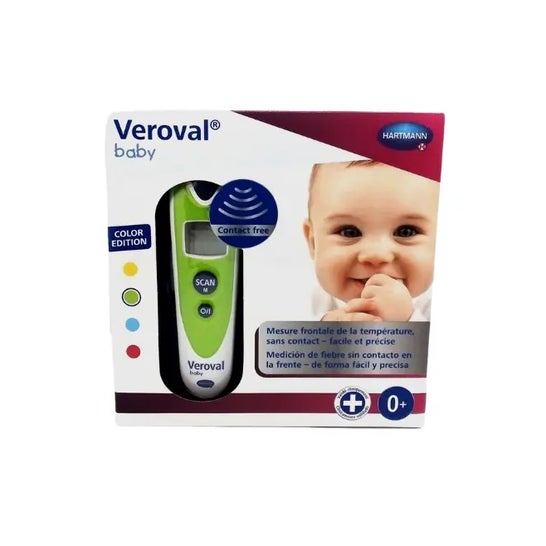 Veroval Baby Termómetro Infrarrojo Verde 1 ud