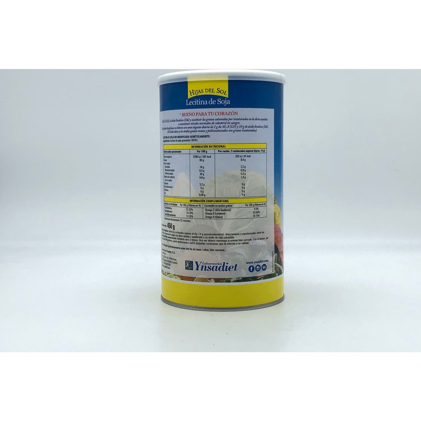 Hijas del Sol Lecitina de Soja 450 g