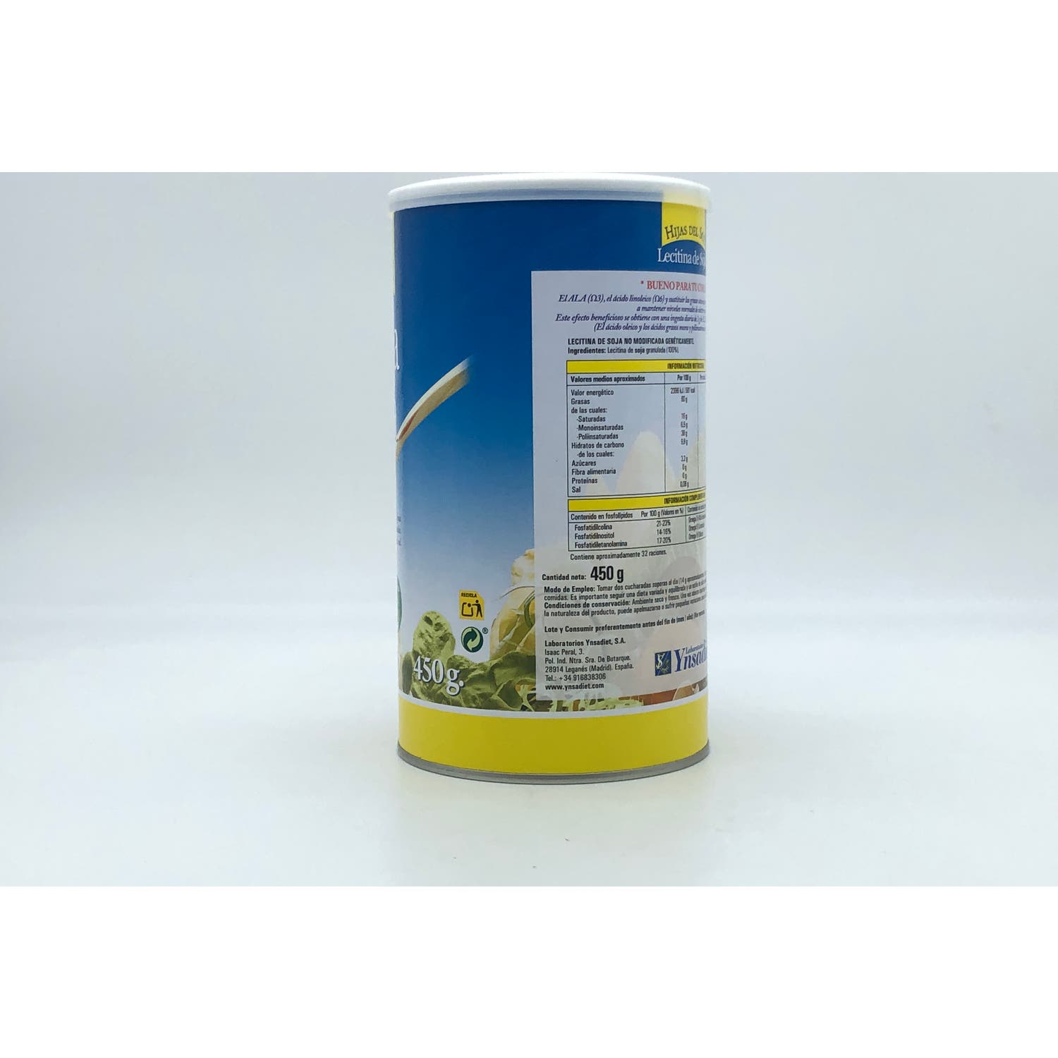 Hijas del Sol Lecitina de Soja 450 g
