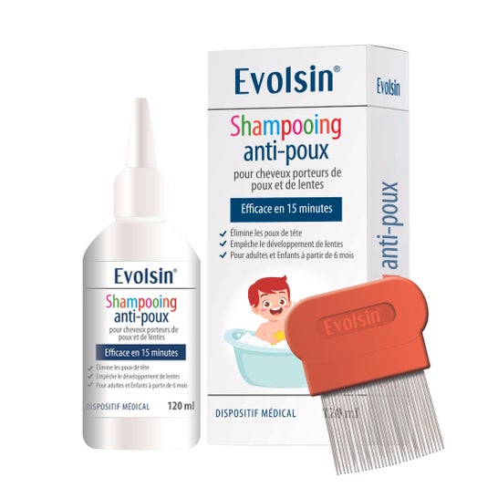 Evolsin Champú Antipiojos 120ml + Peine