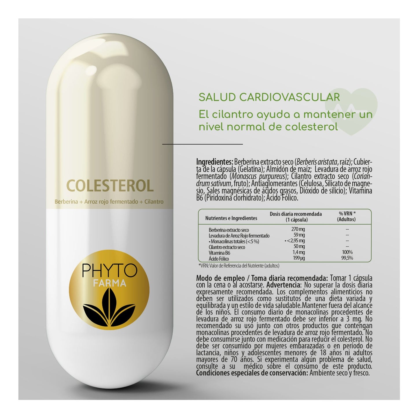 Phytofarma Colesterol 30 caps